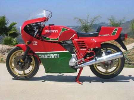 EncycloMoto.com - » 1985 Ducati 1000 SS Hailwood-Replica